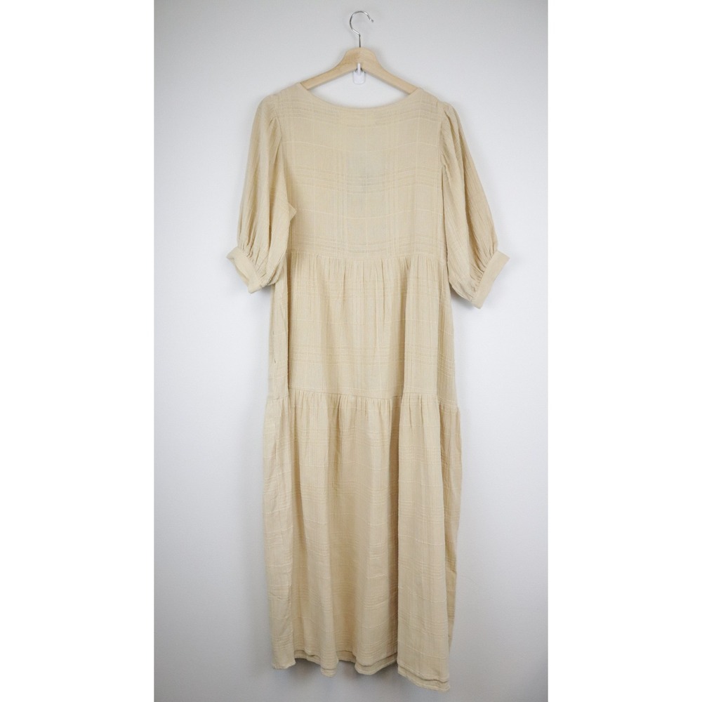 NWT Daughters of India Ela Gown Maxi Dress Chamomile XS - Picture 3 of 11